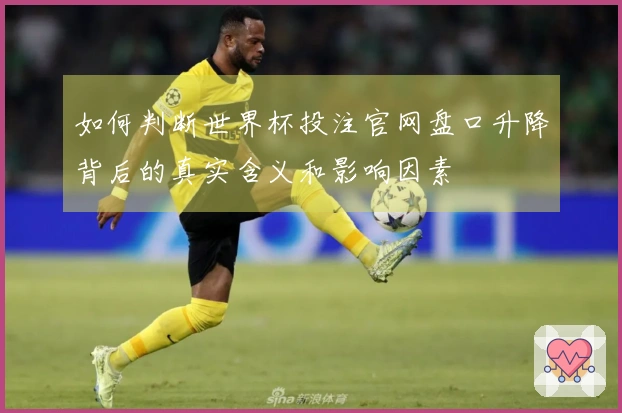 如何判断世界杯投注官网盘口升降背后的真实含义和影响因素