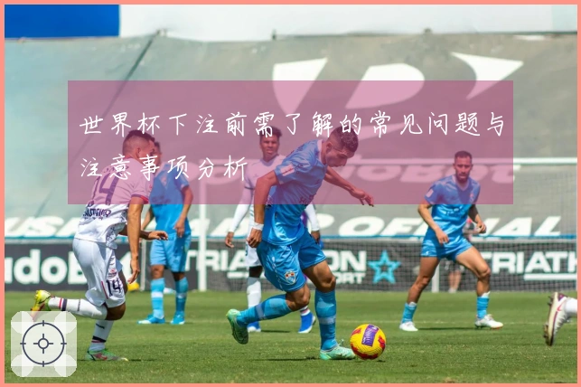 世界杯下注前需了解的常见问题与注意事项分析