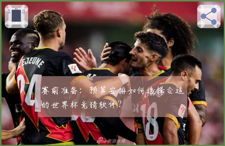 赛前准备：预算安排如何选择合适的世界杯竞猜软件？